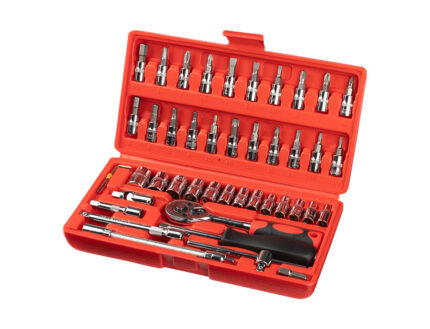 46pcs Socket wrench Car repair kit