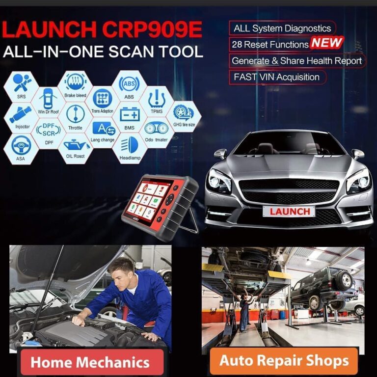 Launch CRP909E Car Diagnostic Tool