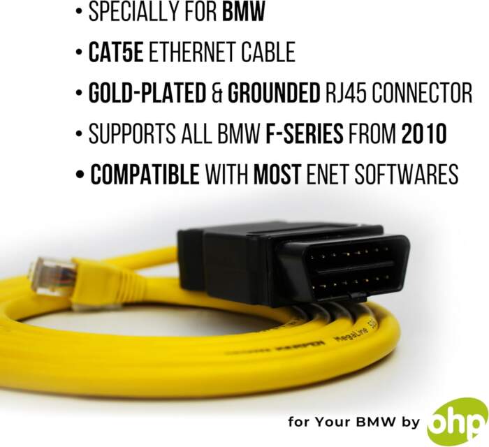 BMW ESYS ENET CODING INTERFACE CABLE