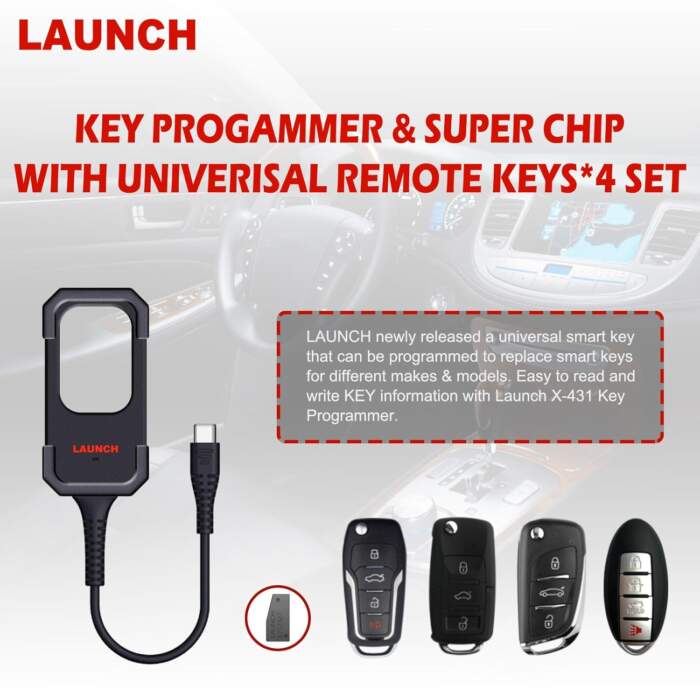 Launch X431 Key Programmer And Remote Maker