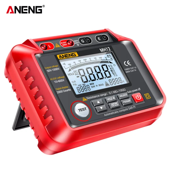 Aneng MH12 Earth Resistance Tester